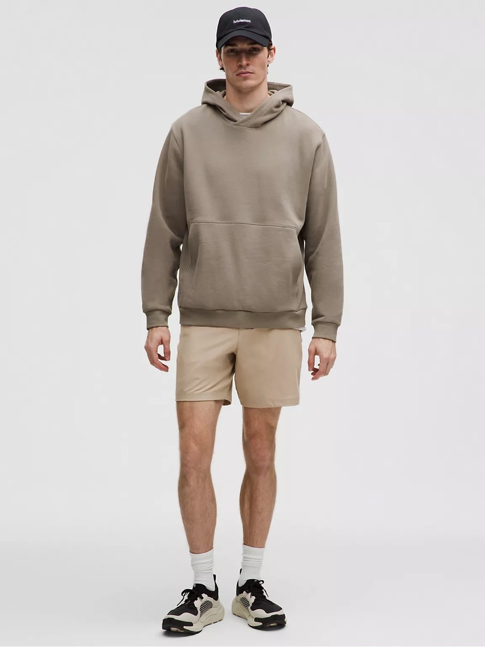lululemon athletica Men's Khaki/Tan Athletic Shorts